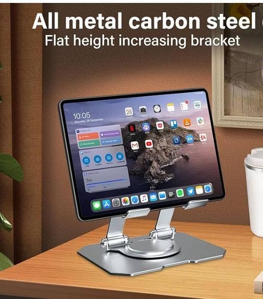 360° Tablet Stand and Book Holder