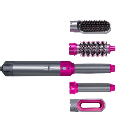 Muti-Functional 5 IN 1 Hot Air Brush Hair Dryer with Comb