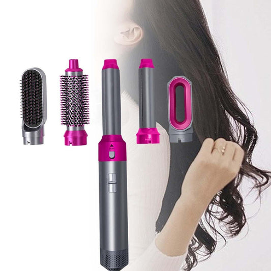 Muti-Functional 5 IN 1 Hot Air Brush Hair Dryer with Comb