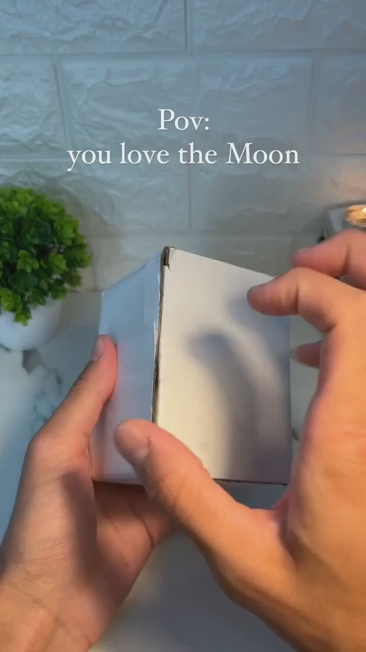 3D Crystal Moon Lamp (Warm White)